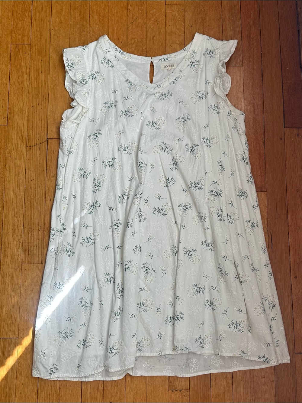 Roolee White Floral Dress